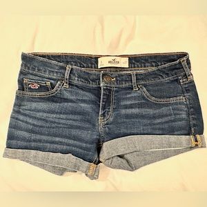 Women’s Low Rise Jean Shorts by HOLLISTER - Size 5 or 27 w